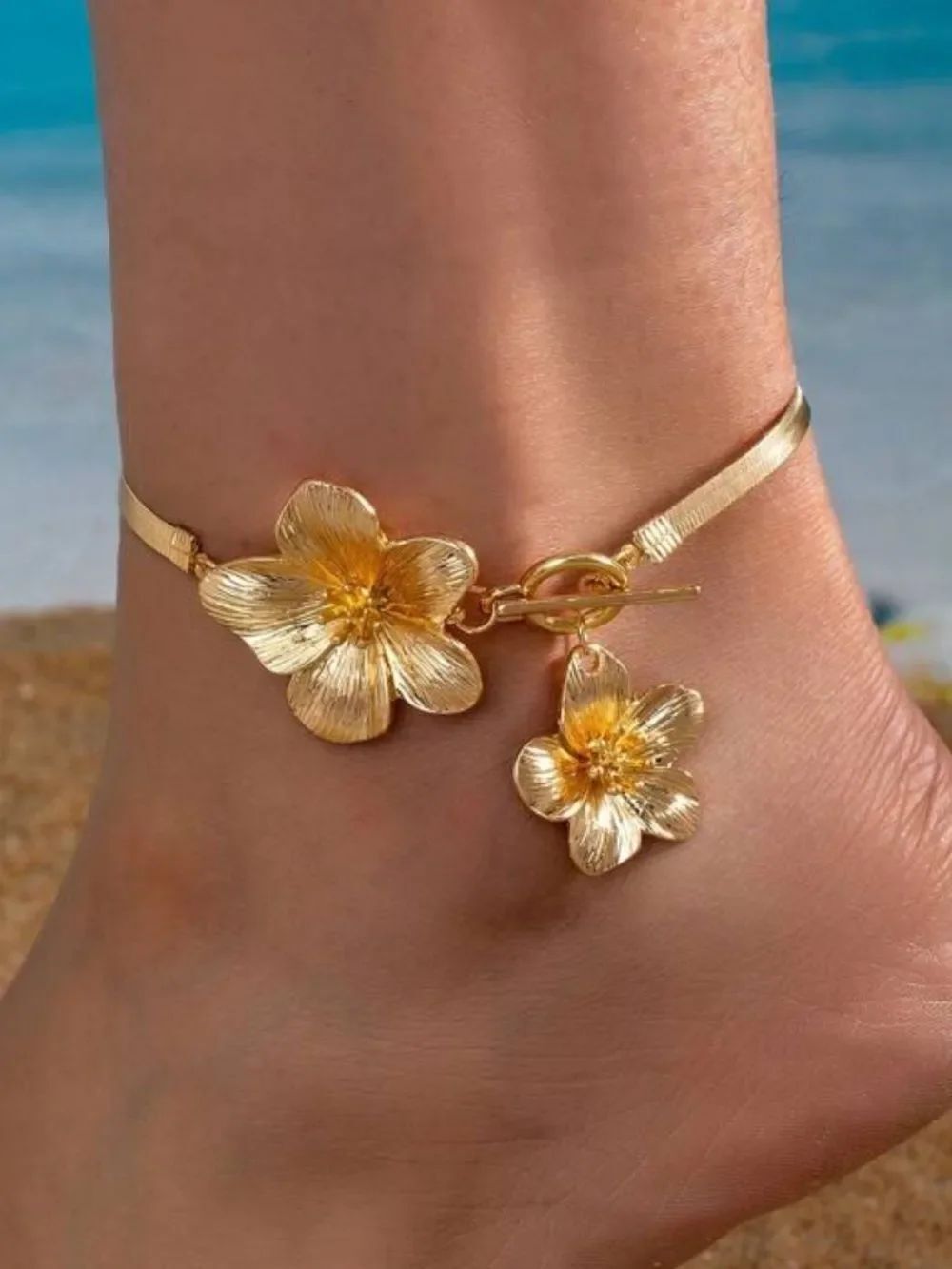 Flower Anklet S1450